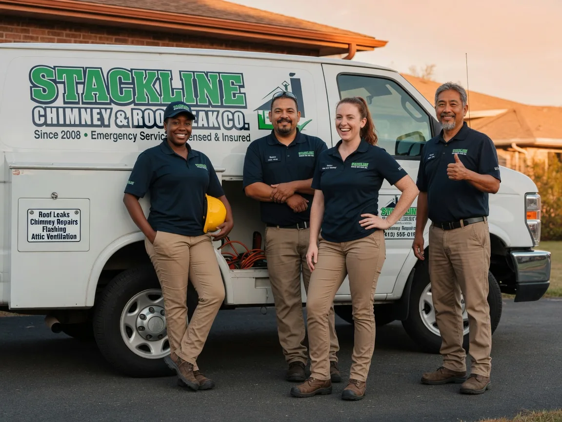 Chimney flashing repair company in Liberty Hill, TX